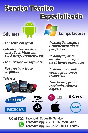 Foto 1 - Conserto de celulares- computadores e tablets