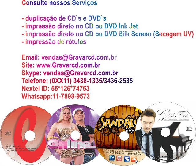 Foto 1 - Duplicacao e impressao em CD e dvd