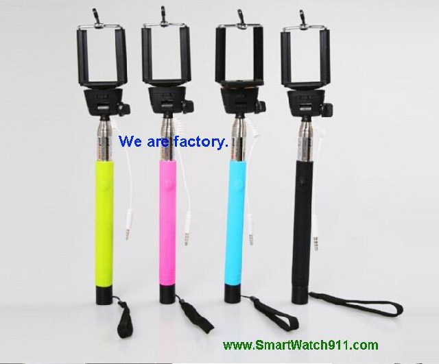 Selfie stick pau monopod bastão de selfie