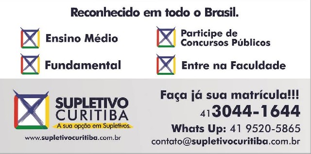 supletivo rapido e seguro